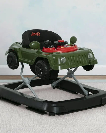 Delta Children™ Jeep Wrangler 3‑in‑1 Activity Walker | Grow-With-Me Design