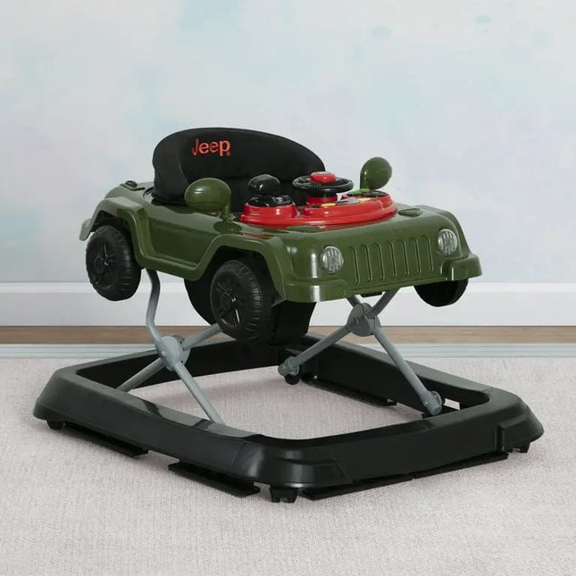 Delta Children™ Jeep Wrangler 3‑in‑1 Activity Walker | Grow-With-Me Design