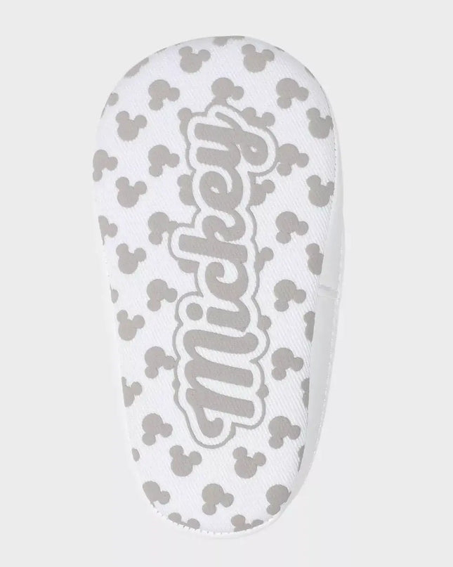 White case with gray 'Mickey' pattern on a light gray background