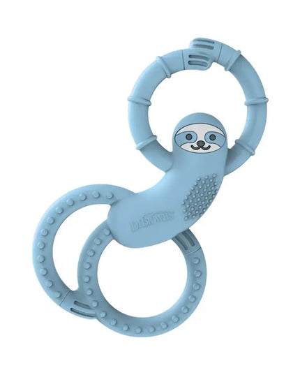 Dr. Brown’s® Flexees Sloth Baby Teether | 100% Silicone 1‑Pack
