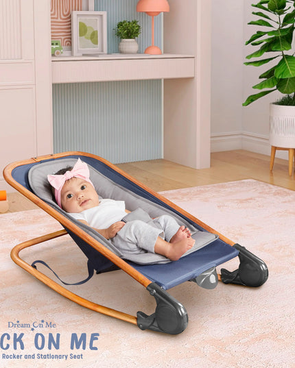 Dream on Me 2-In-1 Baby Rocker and Stationary Seat