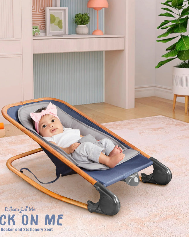 Dream on Me 2-In-1 Baby Rocker and Stationary Seat