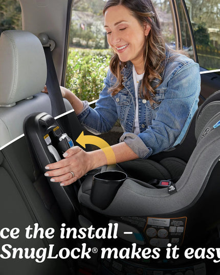 Graco EasyTurn™ 360 2-in-1 Rotating Convertible Car Seat | Rear & Forward-Facing, 4–65 lb