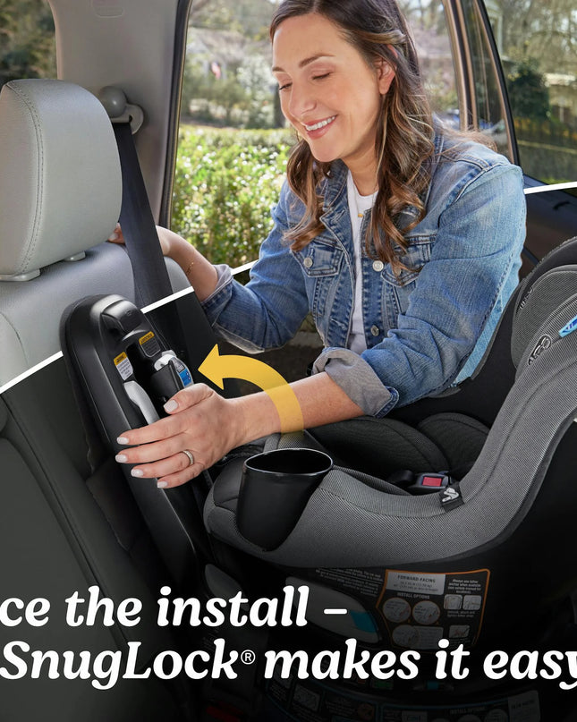Graco EasyTurn™ 360 2-in-1 Rotating Convertible Car Seat | Rear & Forward-Facing, 4–65 lb