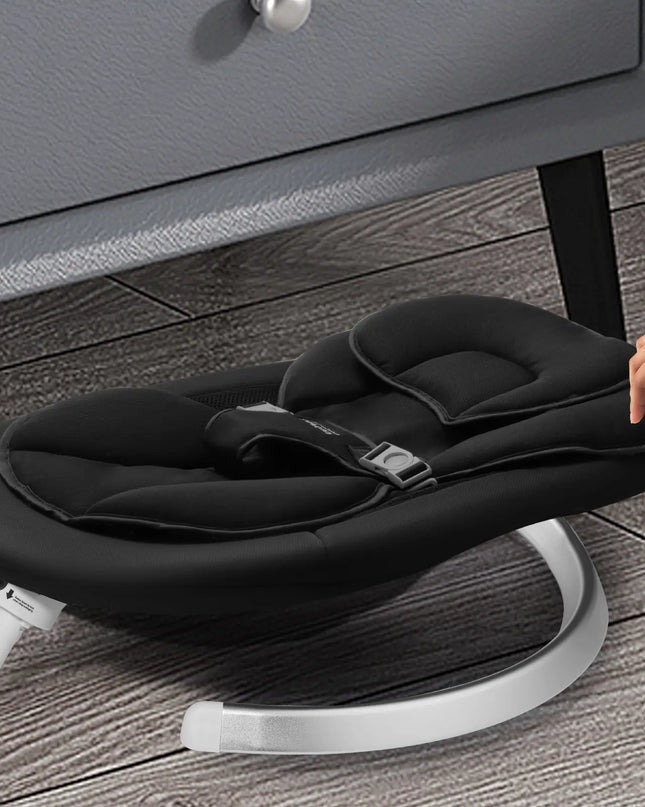HARPPA™ Electric Baby Swing – 5 Speeds, Remote Control, Bluetooth Music + Mosquito Net | Nursery Essential