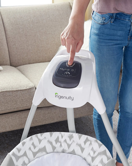 Ingenuity Simplecomfort 2-In-1 Vibrating Lightweight Baby Swing and Rocker
