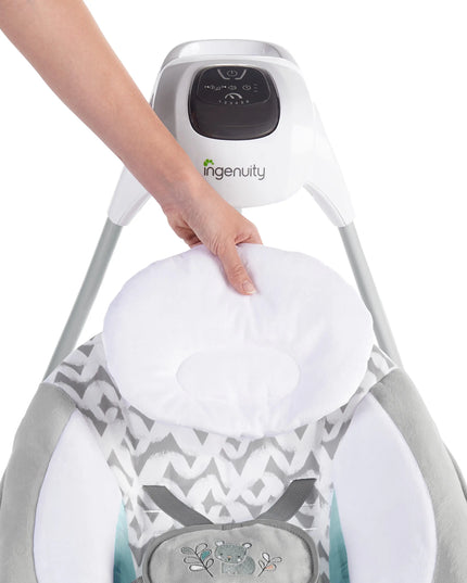 Ingenuity Simplecomfort 2-In-1 Vibrating Lightweight Baby Swing and Rocker