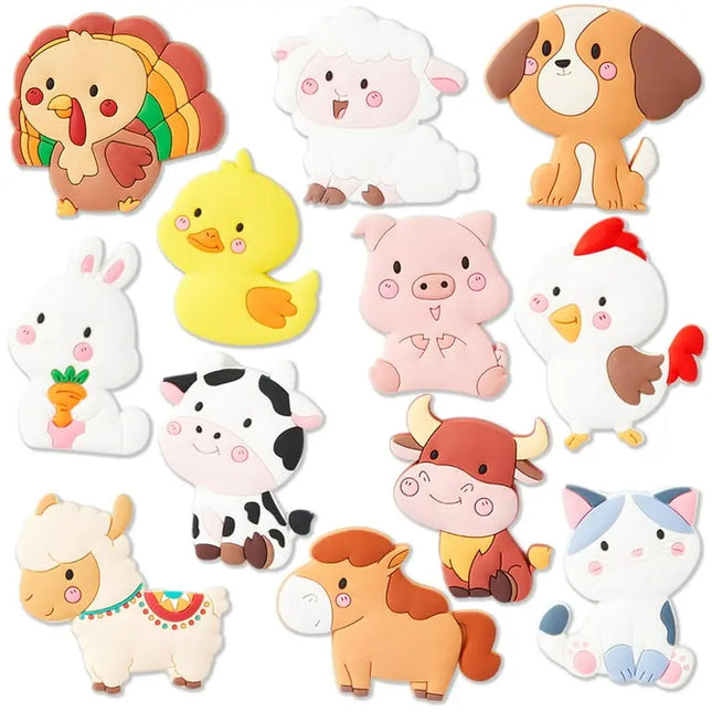 Joyfy™ Animal Alphabet Magnetic Letters