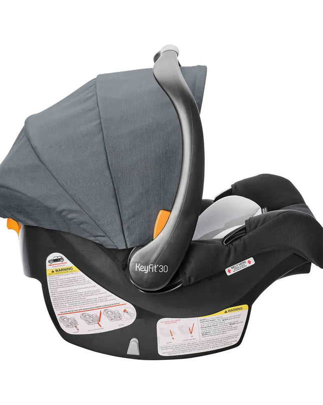 Chicco™ KeyFit® 30 ClearTex® Infant Car Seat with SuperCinch® LATCH & GREENGUARD Gold Certified Fabrics