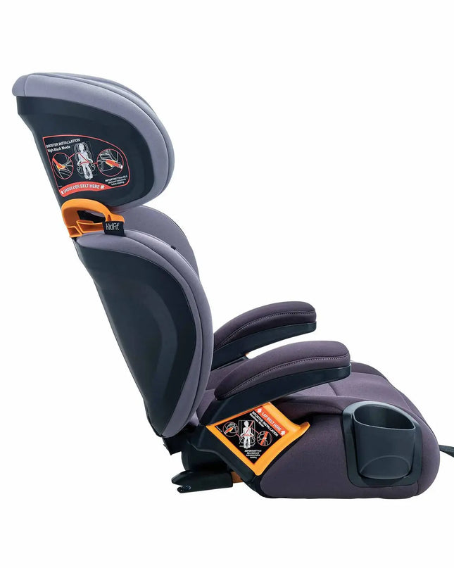 Chicco™ KidFit® ClearTex® Plus High-Back & Backless Booster Car Seat