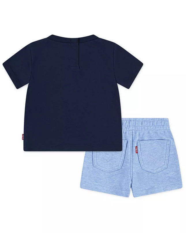 Levi’s Toddler Boys Coastal Critters Tee & Shorts Set
