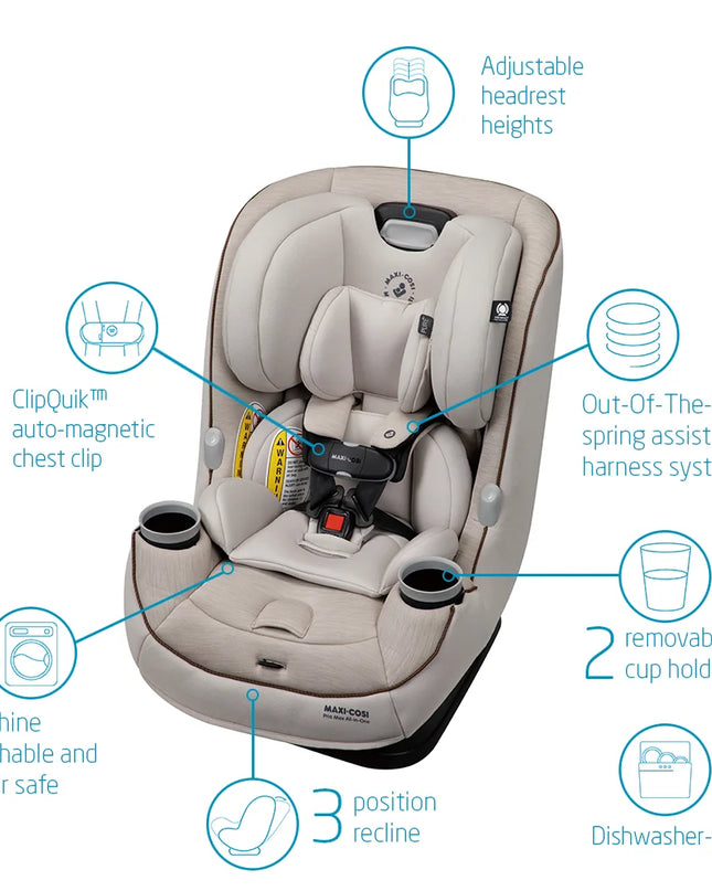 Maxi-Cosi Pria Max All-In-One Convertible Car Seat