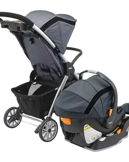 Chicco™ Bravo 3-in-1 Travel System – Modular Baby Stroller with KeyFit® Infant Car Seat, Recline & Suspension