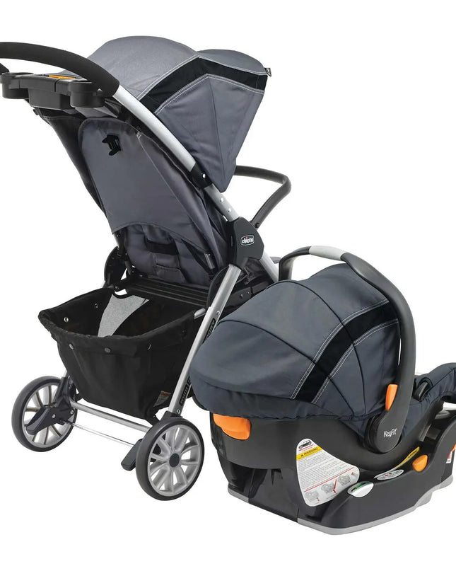 Chicco™ Bravo 3-in-1 Travel System – Modular Baby Stroller with KeyFit® Infant Car Seat, Recline & Suspension