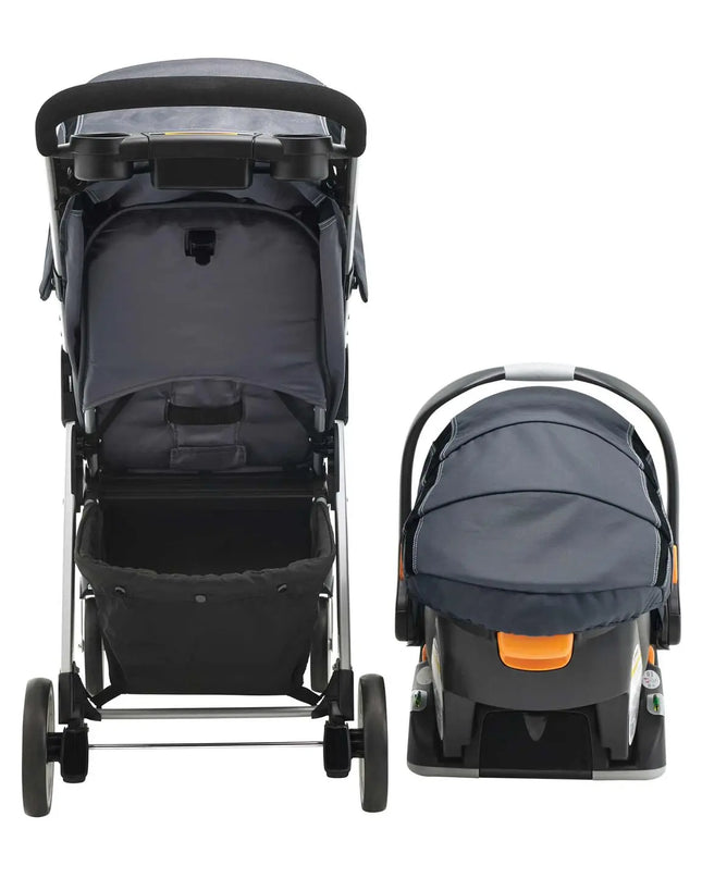 Chicco™ Bravo 3-in-1 Travel System – Modular Baby Stroller with KeyFit® Infant Car Seat, Recline & Suspension