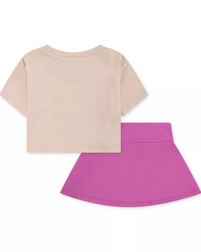  Nike Baby Girls Wild Flower T‑Shirt & Dri‑FIT Scooter Set