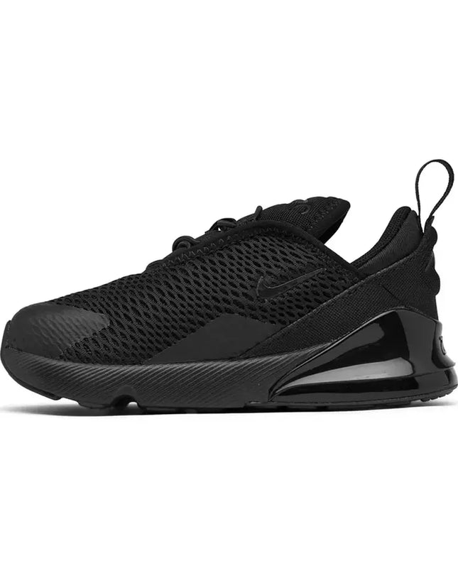 Black sneaker on a white background