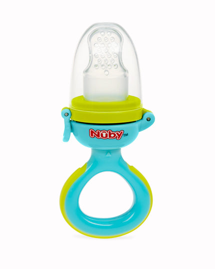 Nuby Twist N' Feed Infant Soft Foods Feeder with Protective Cover