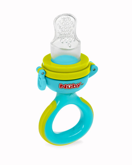 Nuby Twist N' Feed Infant Soft Foods Feeder with Protective Cover