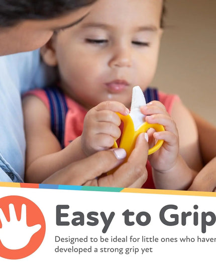 Nuby™ NanaNubs Banana Massaging Toothbrush for Babies (3m+)