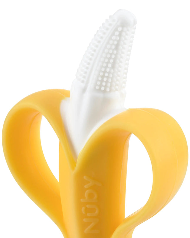 Nuby™ NanaNubs Banana Massaging Toothbrush for Babies (3m+)