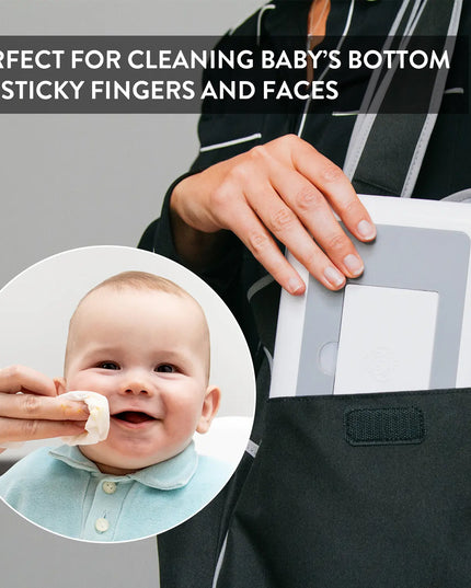 Prince Lionheart Portable Compact Baby Wipe Warmer with Car Adapter