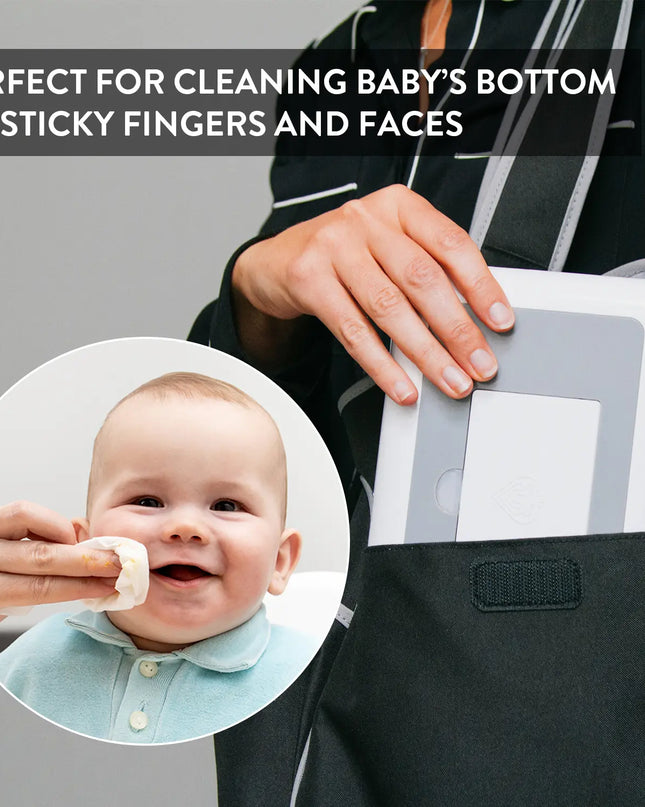 Prince Lionheart Portable Compact Baby Wipe Warmer with Car Adapter