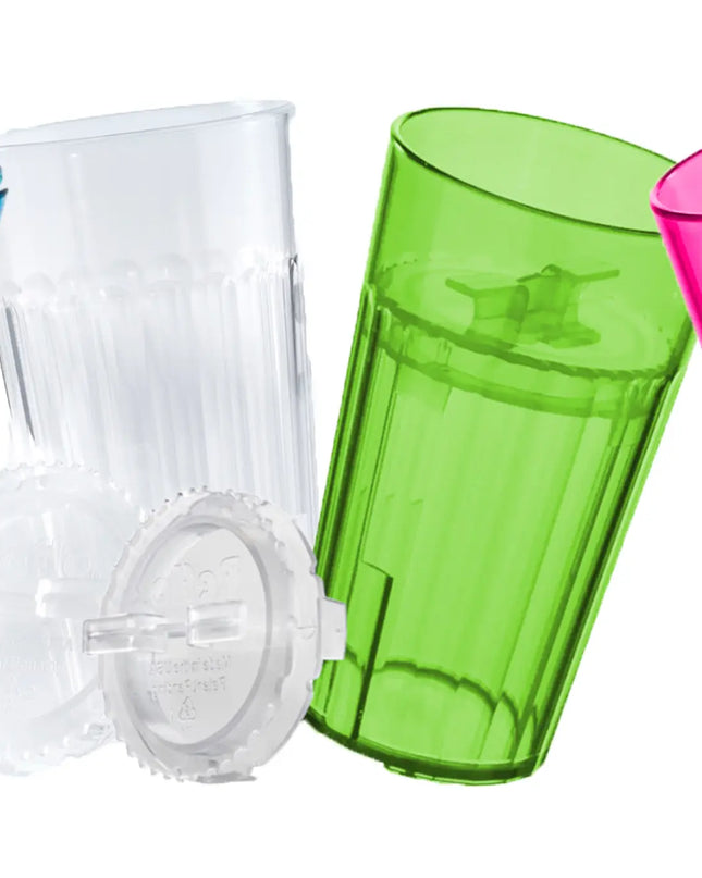 Reflo™ Smart Cup Open Training Set — 4-Pack, 360° Controlled Flow