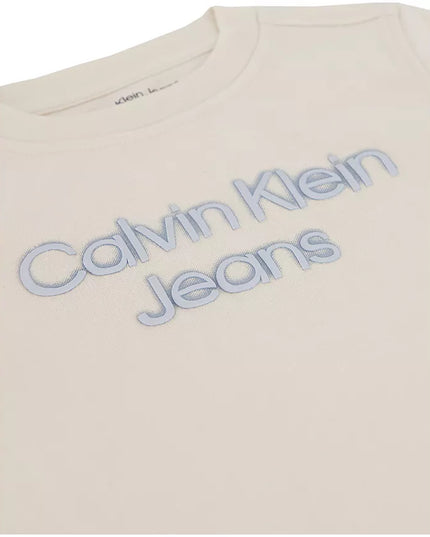 Calvin Klein Toddler Boys Logo Tee & Printed Twill Shorts Set