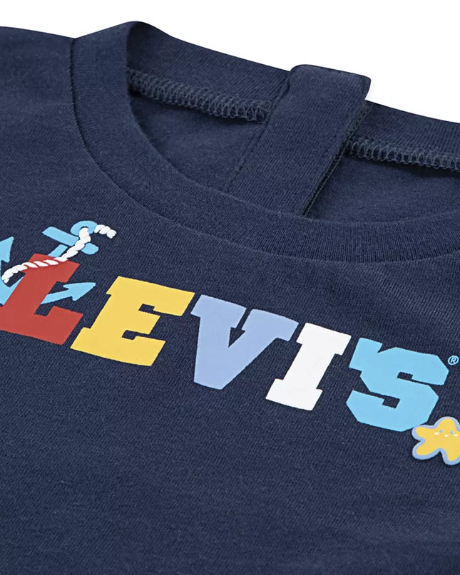 Levi’s Toddler Boys Coastal Critters Tee & Shorts Set