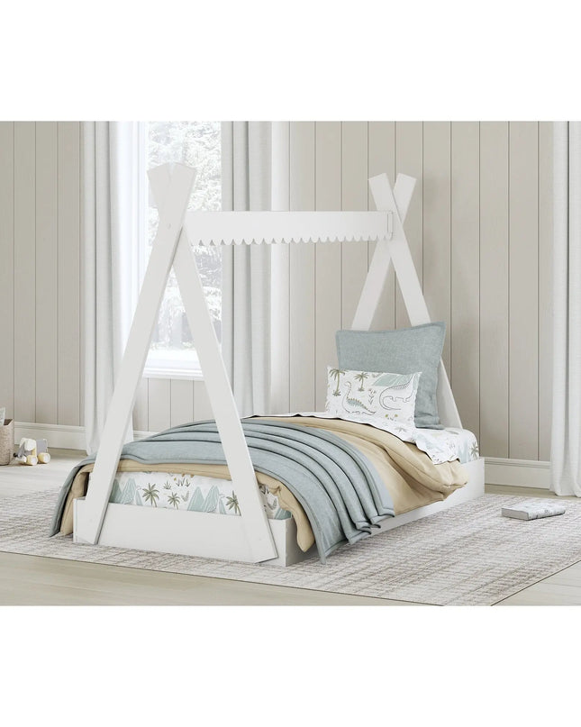 Signature Design by Ashley™ Hallityn Full Tent Toddler Bed | Fun & Functional Kids’ Bed
