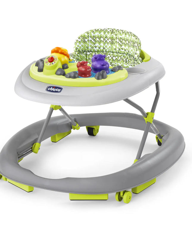 Chicco™ Walky Talky Baby Walker-Multi-Lingual Baby Walker – ABCs, Colors, Music & Lights with Removable Play Tray