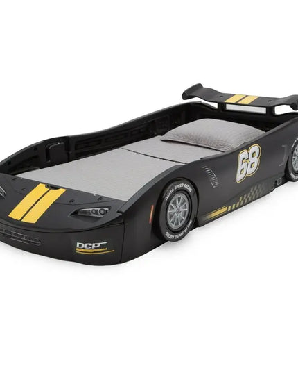 Delta Children™ Turbo Race Car Twin Bed | Kids’ Speedy Racecar Frame