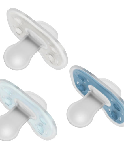 Dr. Brown’s® Advantage One‑Piece Silicone Pacifier 3‑Pack (0–6 Months)