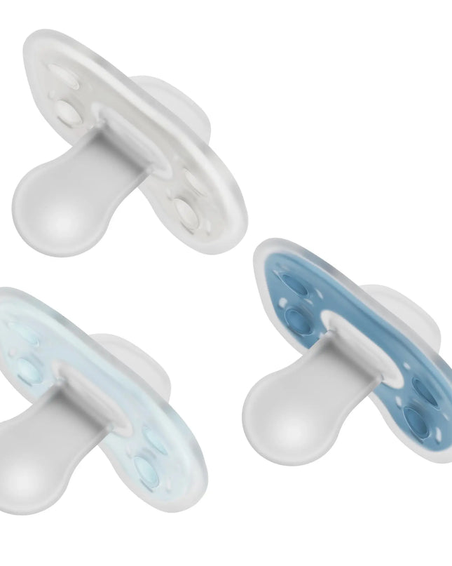 Dr. Brown’s® Advantage One‑Piece Silicone Pacifier 3‑Pack (0–6 Months)