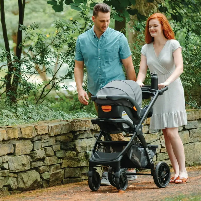 Chicco™ Bravo® LE ClearTex® Stroller with Reversible Seat Cushion & Smart-Fold