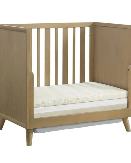 Oxford Baby Renwick 3‑in‑1 Mini Convertible Crib | Slanted Legs & Panel Sides