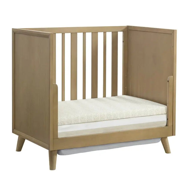 Oxford Baby Renwick 3‑in‑1 Mini Convertible Crib | Slanted Legs & Panel Sides