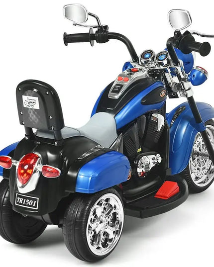 Costway 3‑Wheel Battery-Powered Ride‑On Motorcycle (6 V)