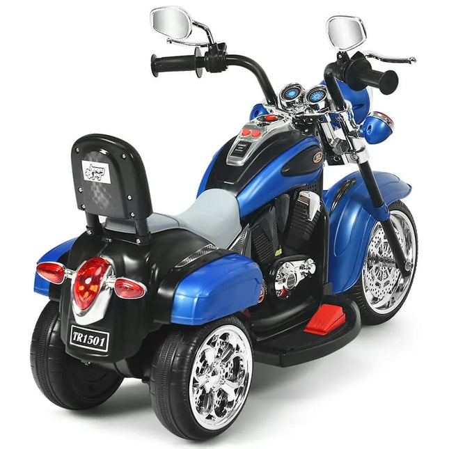 Costway 3‑Wheel Battery-Powered Ride‑On Motorcycle (6 V)
