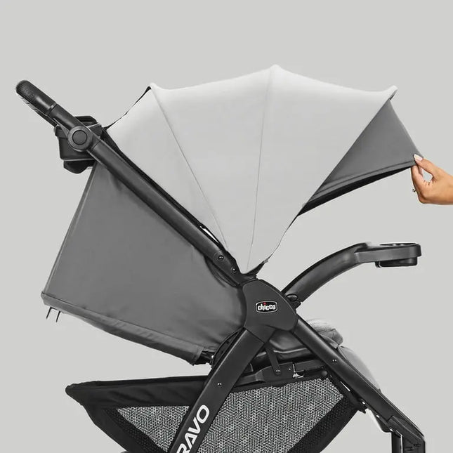 Chicco™ Bravo® LE ClearTex® Stroller with Reversible Seat Cushion & Smart-Fold