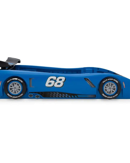 Delta Children™ Turbo Race Car Twin Bed | Kids’ Speedy Racecar Frame