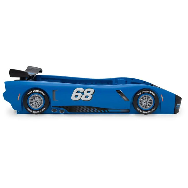 Delta Children™ Turbo Race Car Twin Bed | Kids’ Speedy Racecar Frame