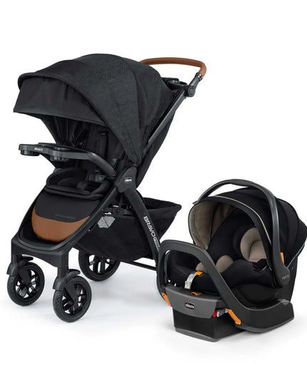 Chicco Bravo® Primo Quick-Fold Travel System with KeyFit® 35 Zip Infant Car Seat