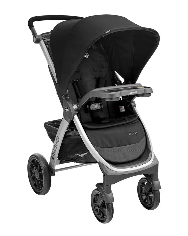 Chicco™ Bravo® Quick-Fold Stroller – 3-in-1 Travel System Frame, Infant & Toddler Stroller