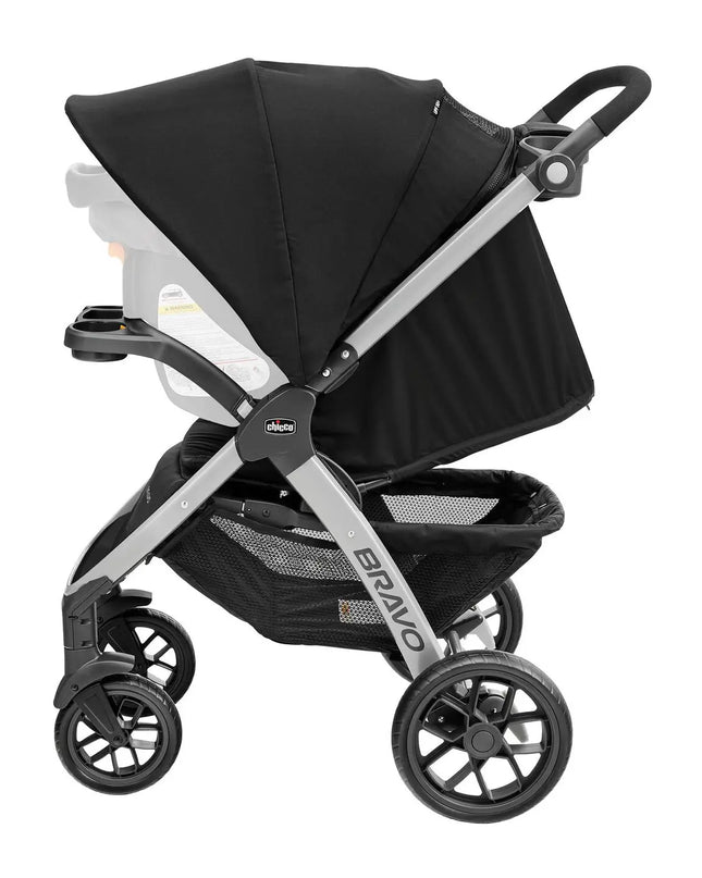 Chicco™ Bravo® Quick-Fold Stroller – 3-in-1 Travel System Frame, Infant & Toddler Stroller
