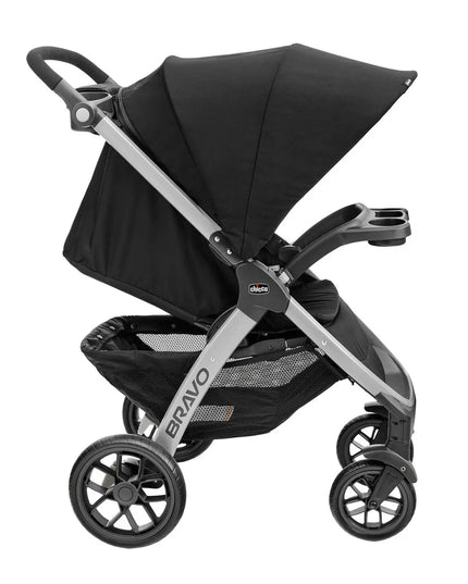 Chicco™ Bravo® Quick-Fold Stroller – 3-in-1 Travel System Frame, Infant & Toddler Stroller