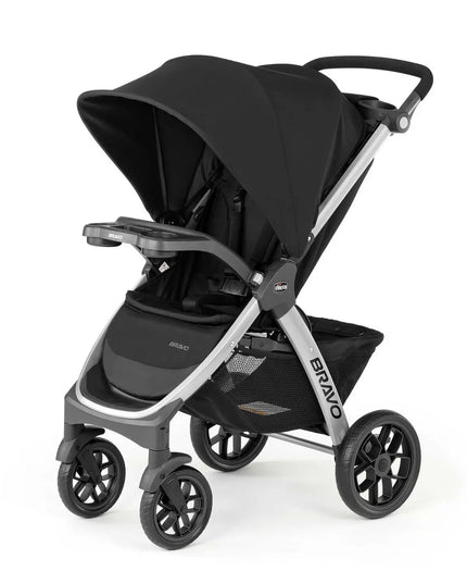 Chicco™ Bravo® Quick-Fold Stroller – 3-in-1 Travel System Frame, Infant & Toddler Stroller