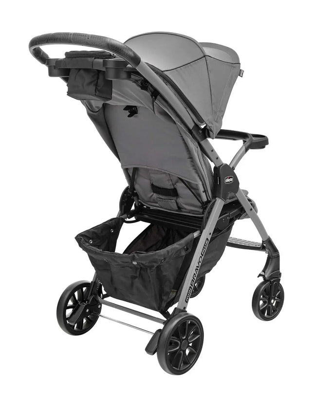 Chicco® Mini Bravo® Plus Lightweight Compact Stroller – One-Hand Fold, Car Seat Click-In, Travel-Ready (to 50 lb)