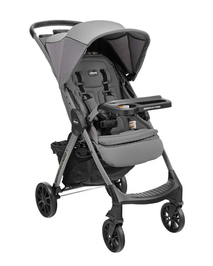 Chicco® Mini Bravo® Plus Lightweight Compact Stroller – One-Hand Fold, Car Seat Click-In, Travel-Ready (to 50 lb)